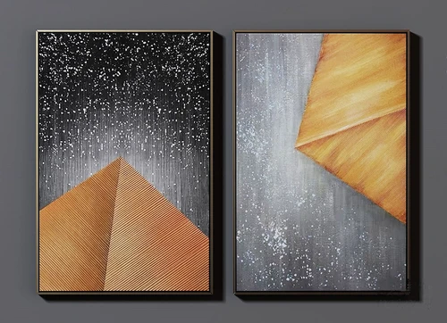 现代艺术装饰画3d模型