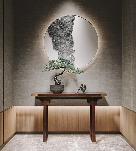 新中式端景条案