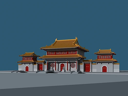 寺庙大门
