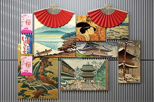 日式装饰画