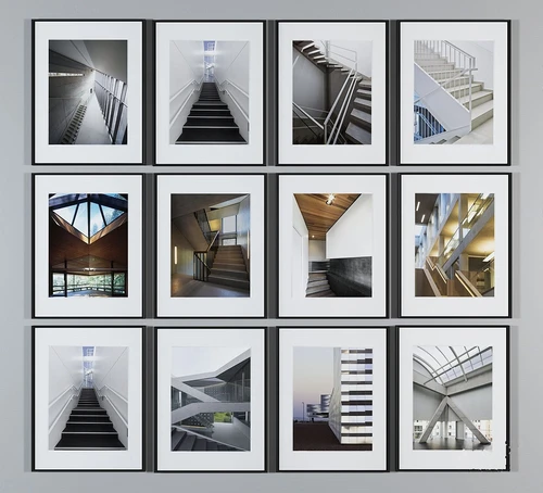现代建筑装饰画3d模型