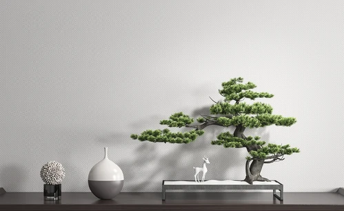 新中式盆栽