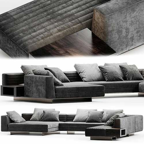 Minotti 现代多人沙发