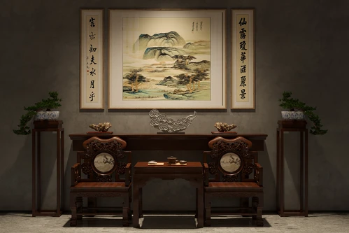 八仙桌中式客厅桌椅