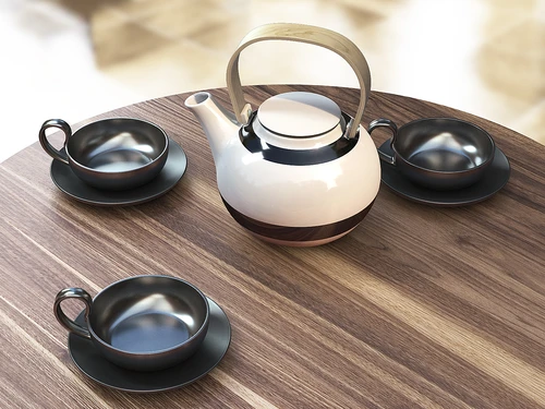 现代茶壶茶杯茶具