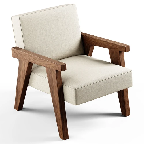 Zara Home 现代侘寂风休闲单椅