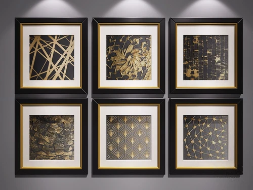 后现代艺术装饰画3d模型