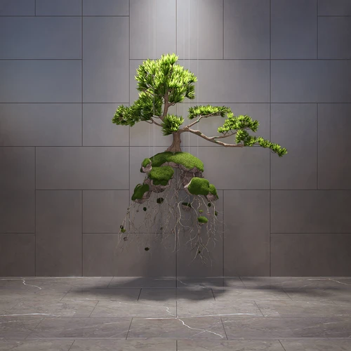 现代绿植摆件