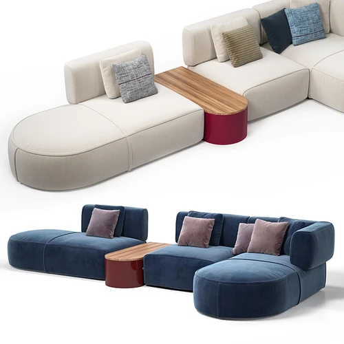 Cassina 现代布艺沙发