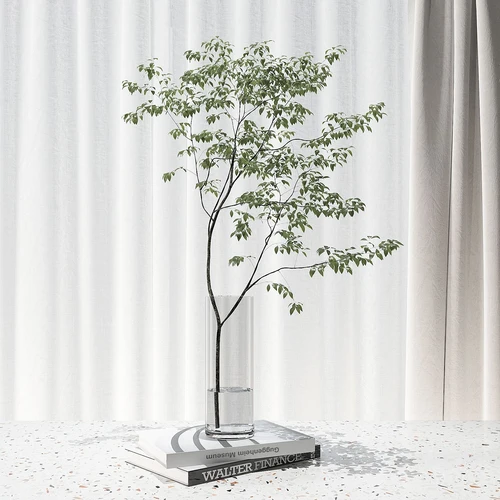 现代绿植花瓶