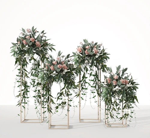 现代花艺花卉花架