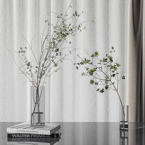 现代植物花瓶