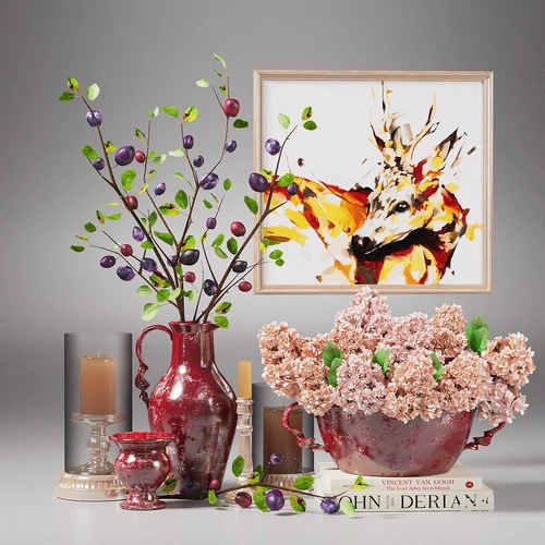 简欧花瓶插花