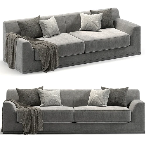 Minotti 现代布艺双人沙发