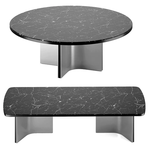 Minotti 现代大理石餐桌