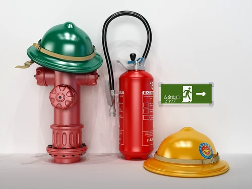 现代风格消防器材