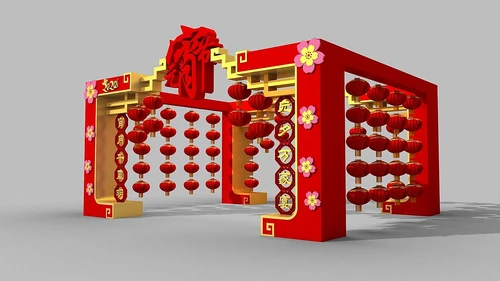新中式新春装饰美陈