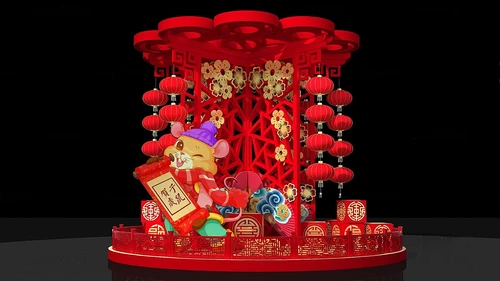 新中式新春装饰美陈