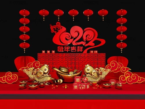 新中式新年美陈