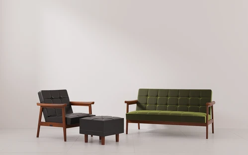 KARIMOKU60 k chair&Ottoman软凳 沙发椅