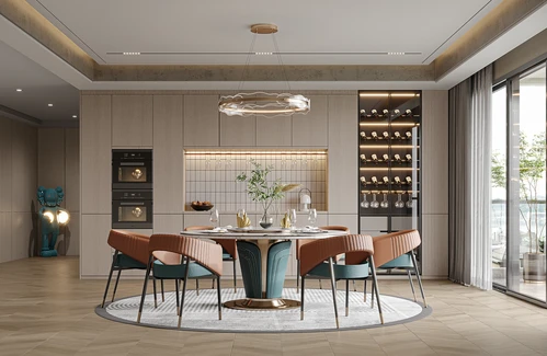 Minotti 现代餐厅