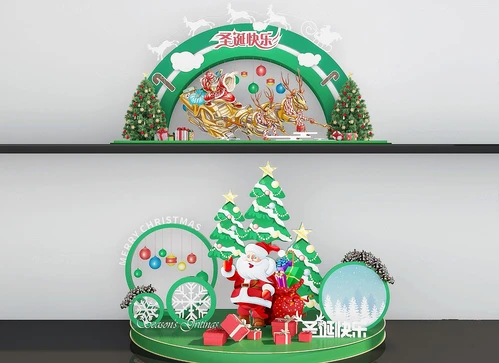 现代圣诞装饰品摆件