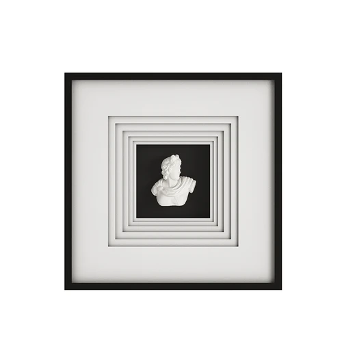石膏挂画