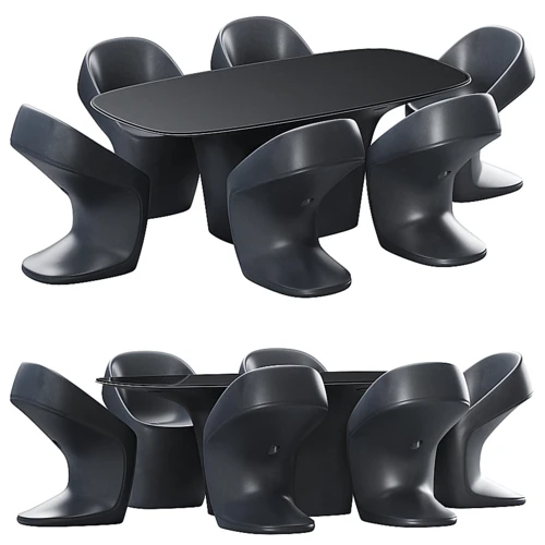 Vondom Ufo 餐桌和椅子