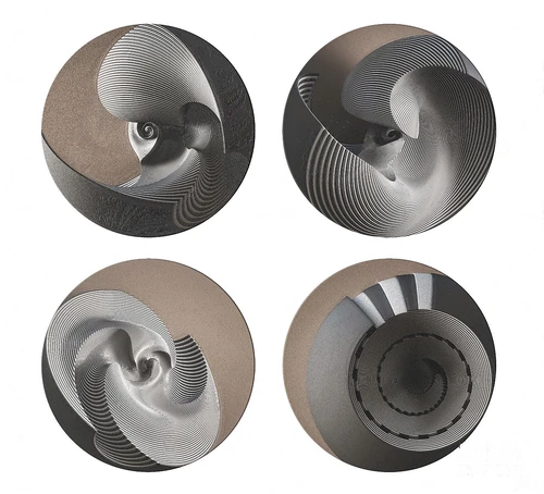 现代视觉立体墙饰挂件3d模型