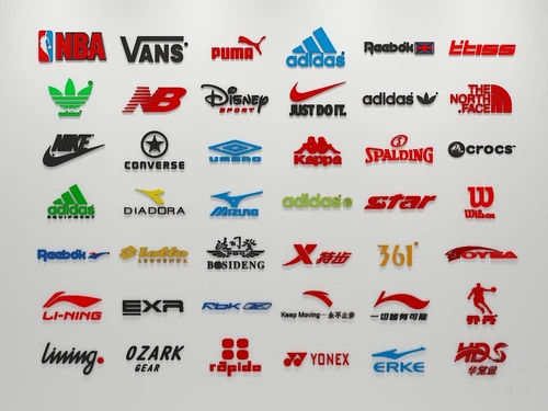 现代商标logo标识3d模型