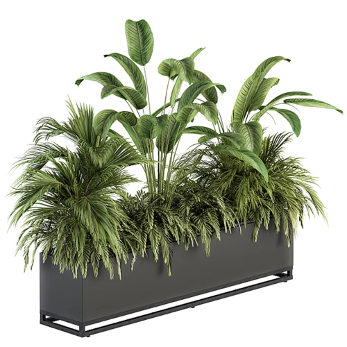 现代植物盆栽摆件