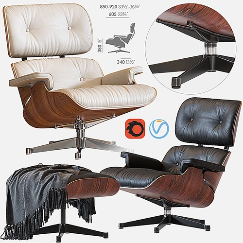 Eames Lounge扶手椅
