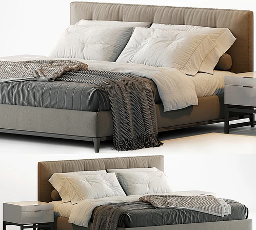 Minotti Andersen 被子床