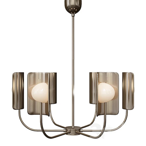 Mm Lampadari叶子四轻金属枝形吊灯