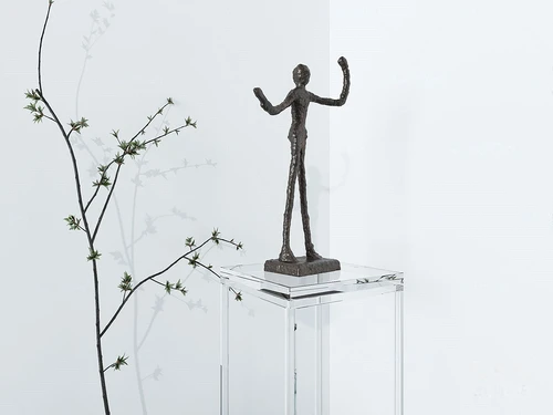现代抽象人物雕塑摆件3d模型