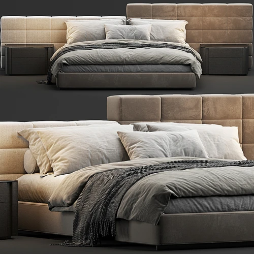 Minotti 双人床