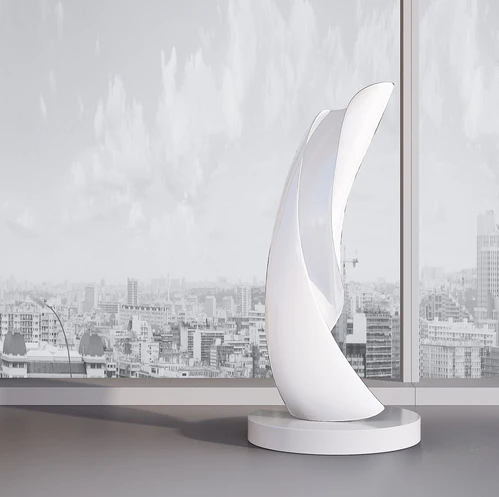 现代旋转个性雕塑3d模型