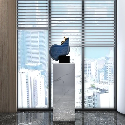 现代艺术抽象雕塑3d模型