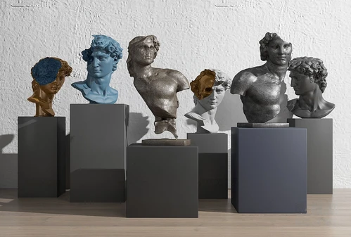 欧式希腊男神大卫雕塑3d模型