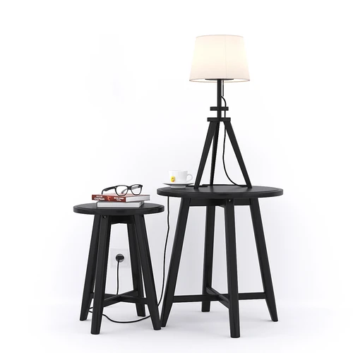 现代IKEA 台灯书籍咖啡杯