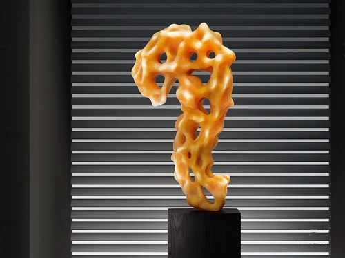 现代玉石雕塑摆件3d模型