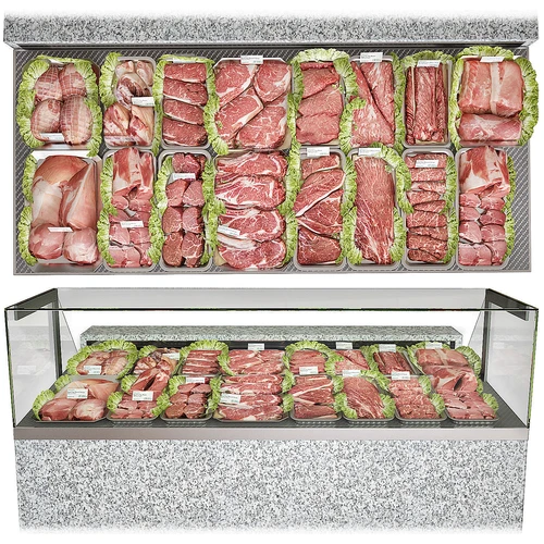 肉类展柜