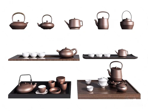 现代茶壶茶杯茶具
