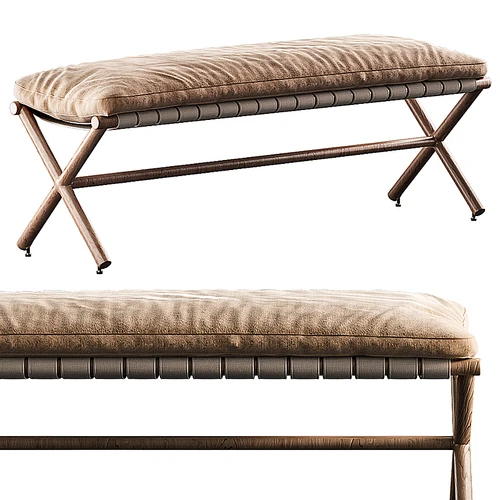 Minotti 布艺沙发凳