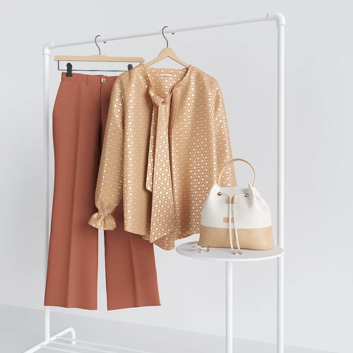 现代女装服装手提包