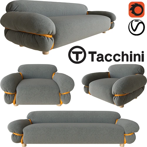 Tacchini Sesann 沙发和扶手椅