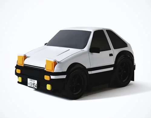 现代AE86儿童玩具车