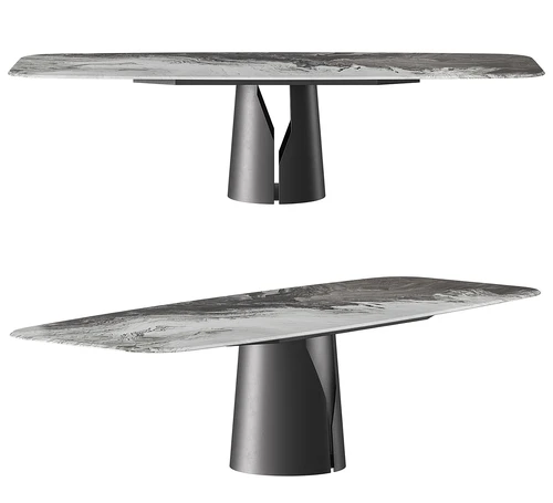 Cattelan Italia 现代大理石餐桌