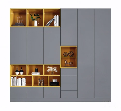现代实木装饰柜3d模型