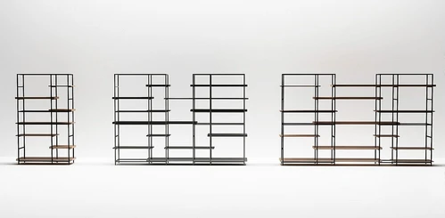 工业风金属置物架装饰柜3d模型